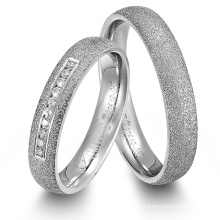 Fashion Costume Jewelry Titanium Wedding Band for Couples Ring